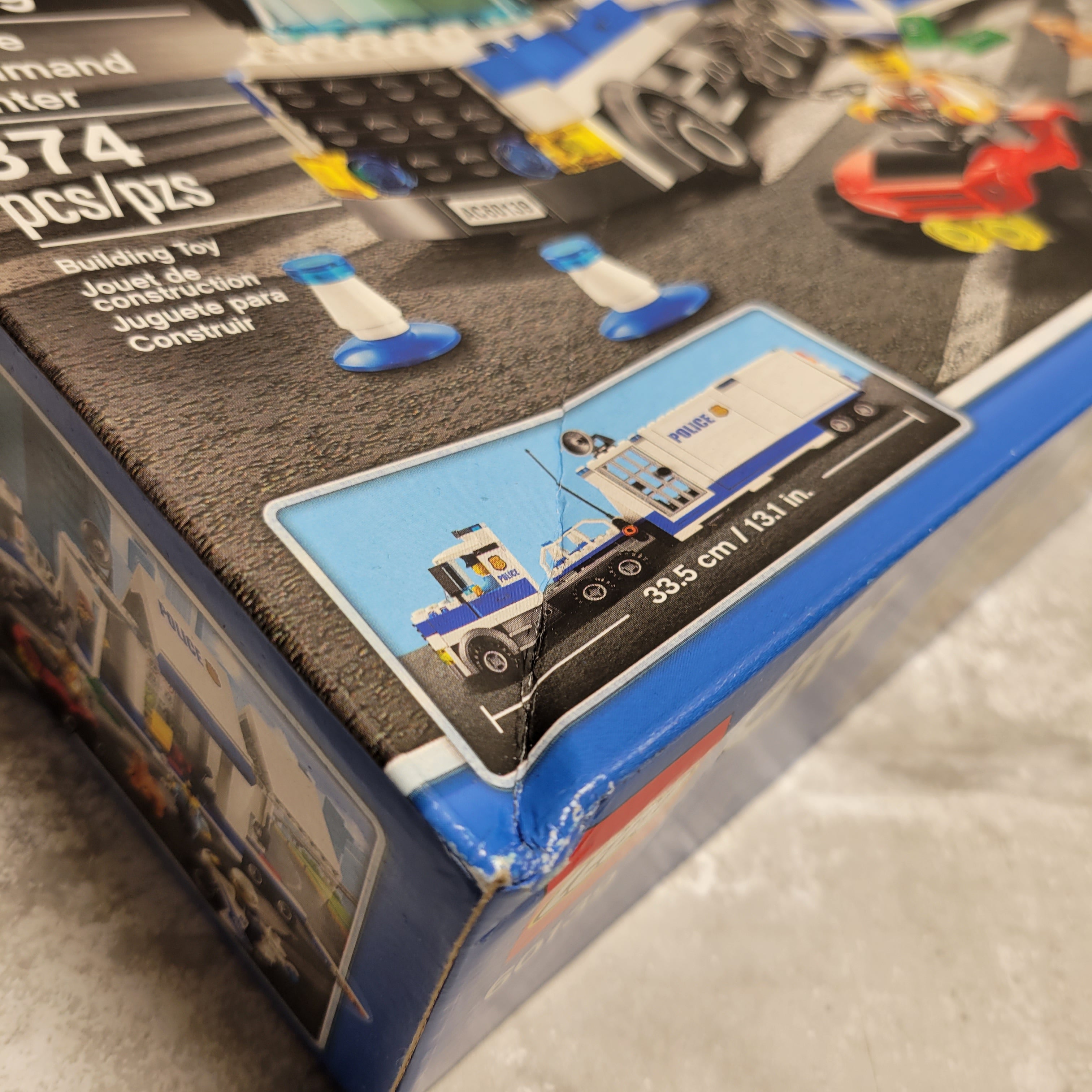 LEGO City Police Mobile Command Center Truck 60139 Building Toy, Action Cop (8026215874798)